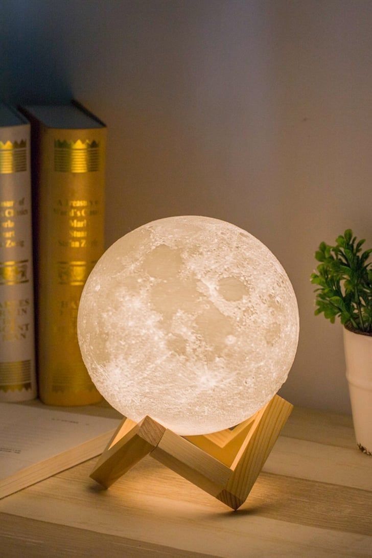 Lámpara Luna 3D LED Recargable